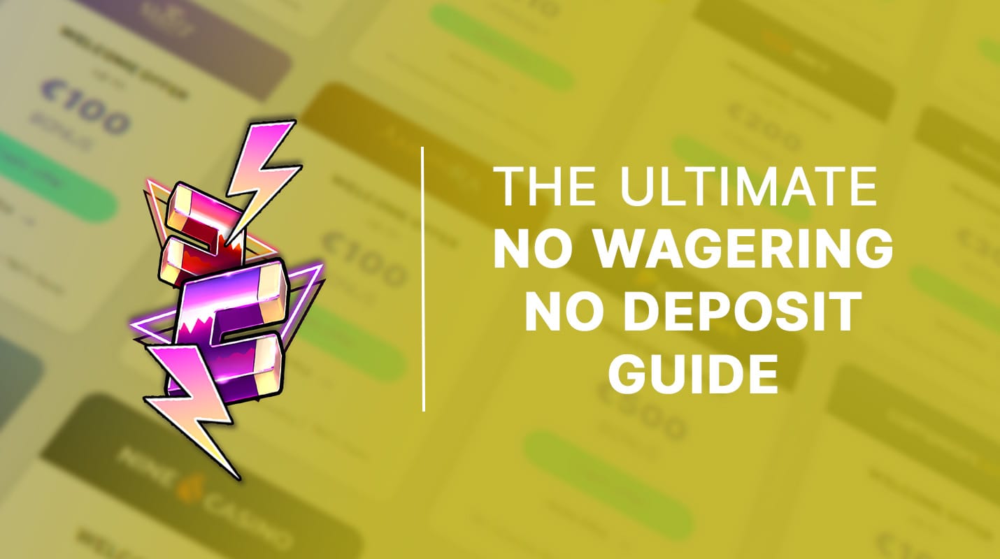 Ultimate no wagering no deposit guide cover