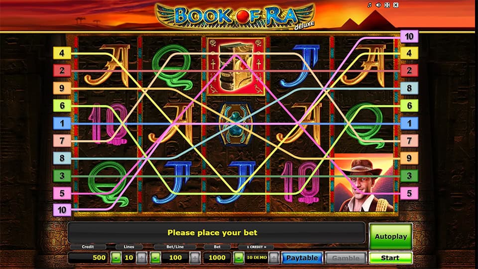 Book of Ra Deluxe slot