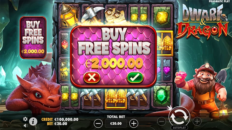 Dwarf Dragon slot bonus buy