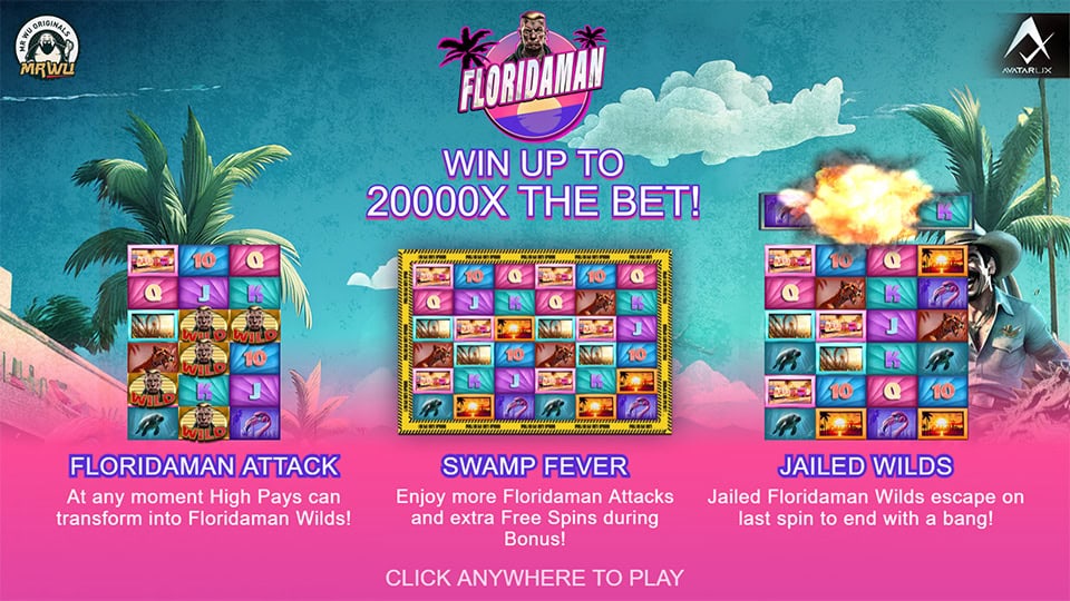 FloridaMan slot features