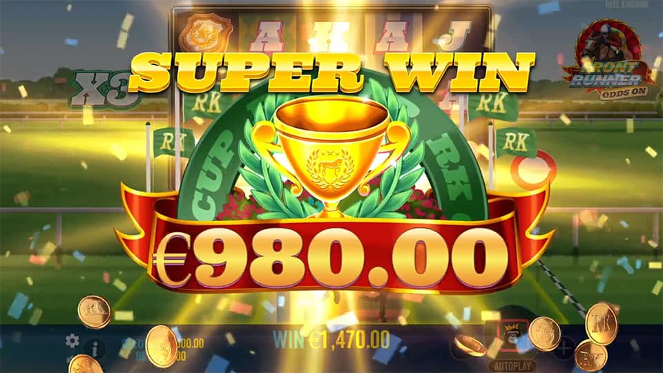 Front Runner slot big win