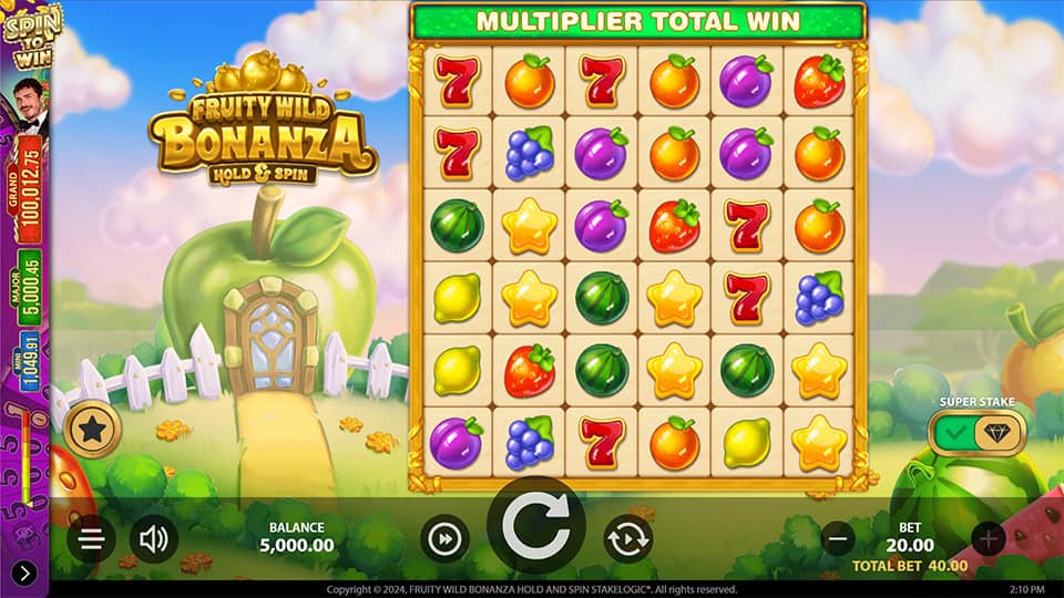 Fruity Wild Bonanza Hold Spin slot