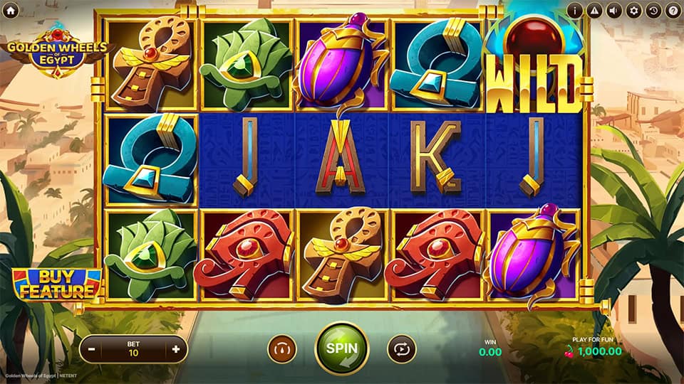 Golden Wheels of Egypt slot