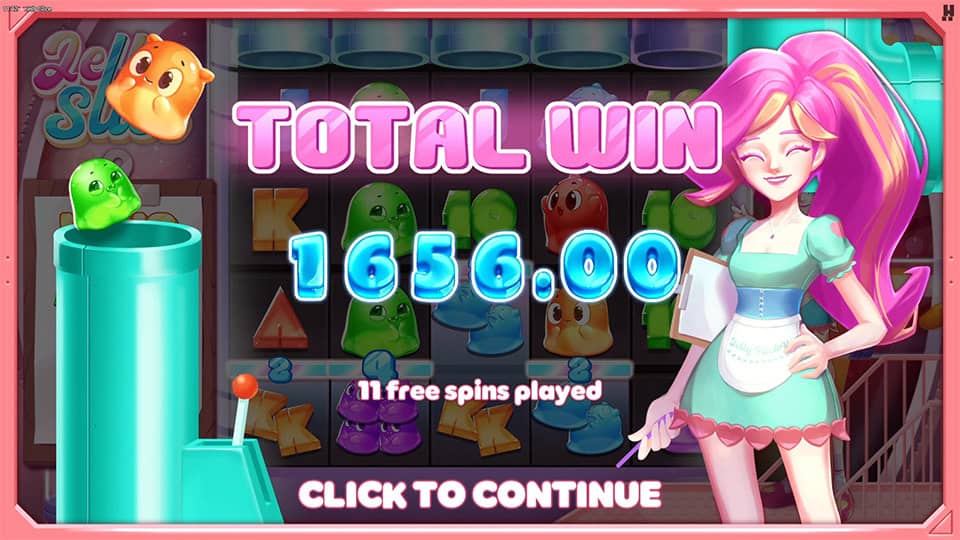 Jelly Slice slot big win