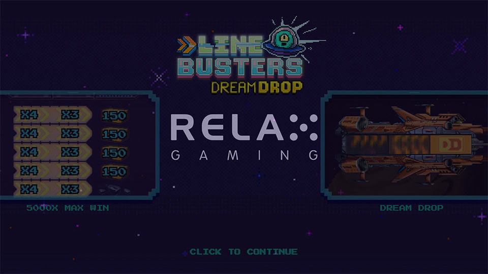 Line Busters Dream Drop slot features