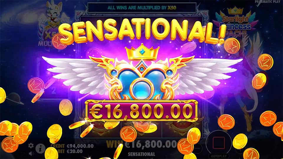 Starlight Princess Pachi slot big win