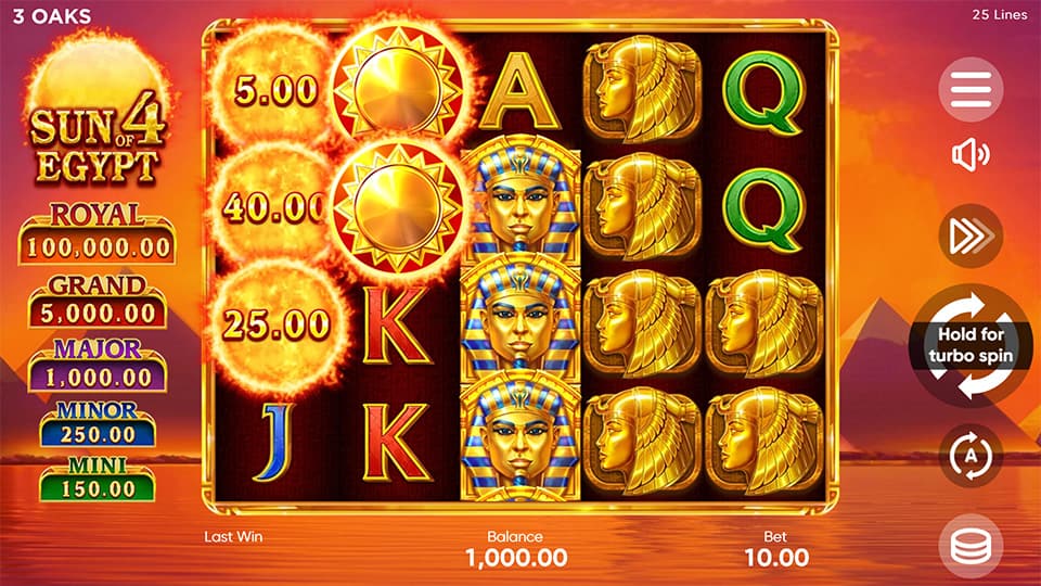 Sun of Egypt 4 slot