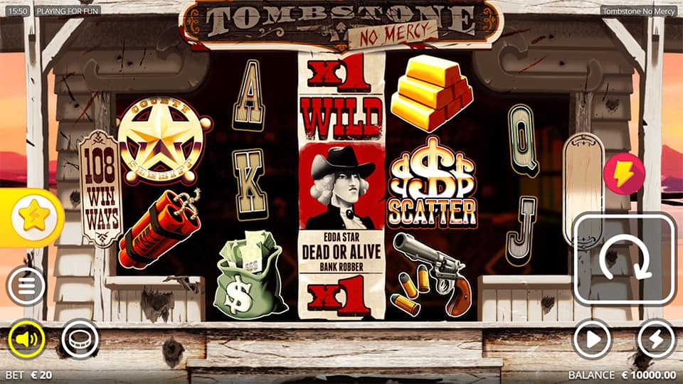 Tombstone No Mercy slot