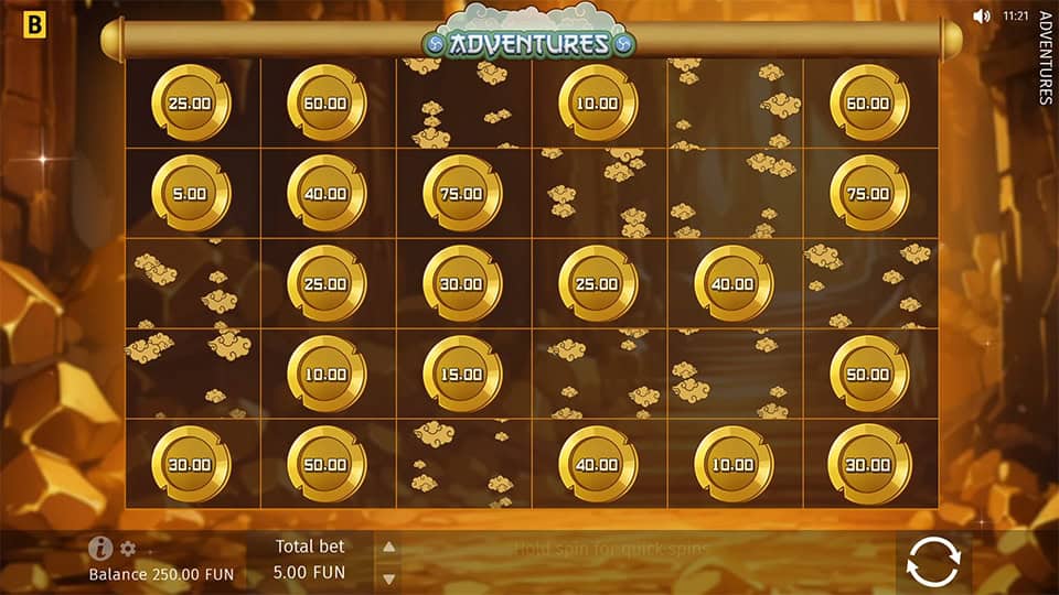 Adventures slot feature goblin spin