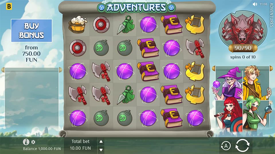 Adventures slot