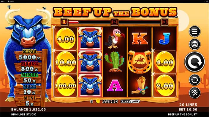 Beef Up the Bonus slot