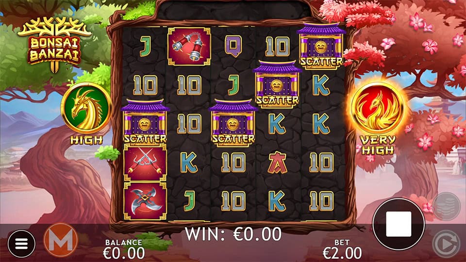 Bonsai Banzai slot free spins