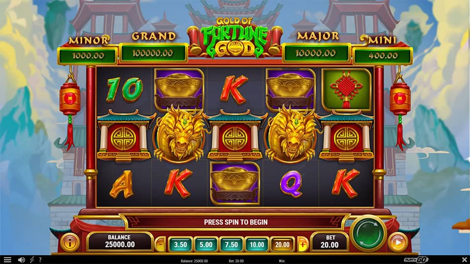 Gold of Fortune God slot