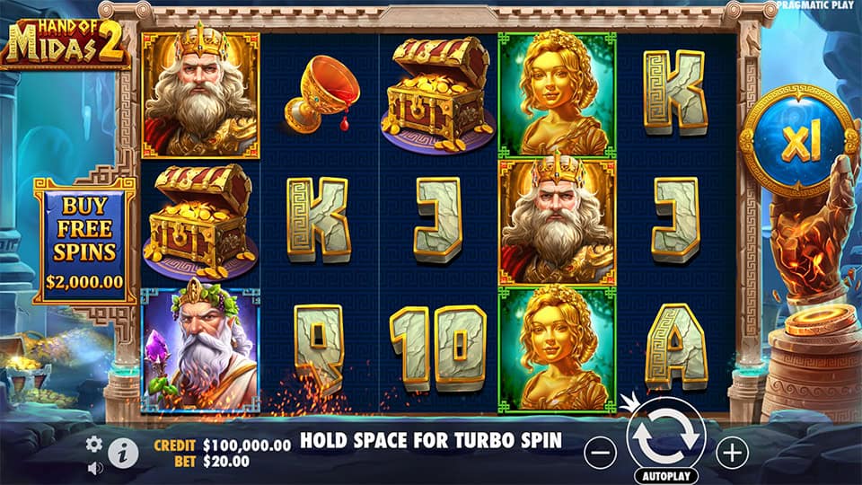 Hand of Midas 2 slot