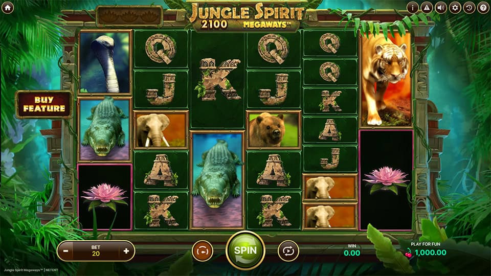 Jungle Spirit Megaways slot