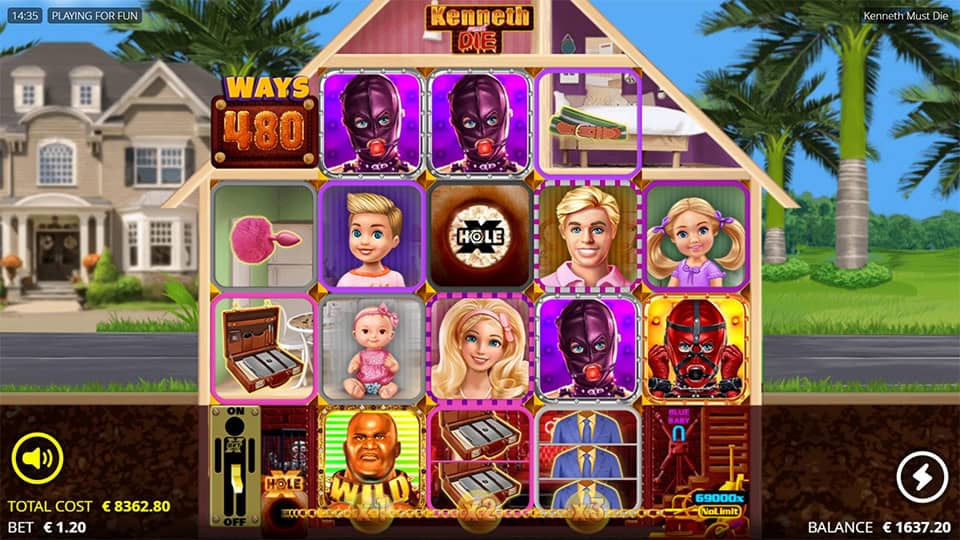 Kenneth Must Die slot free spins