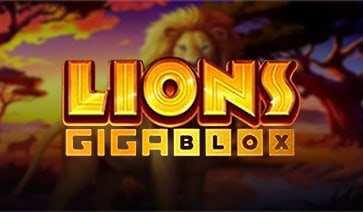 Lions GigaBlox slot cover image