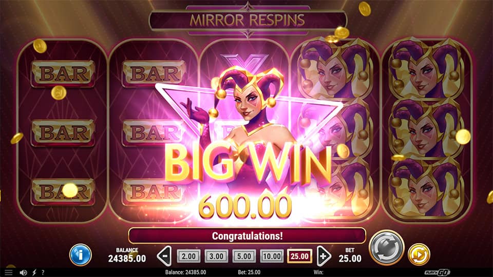 Mirror Joker slot big win