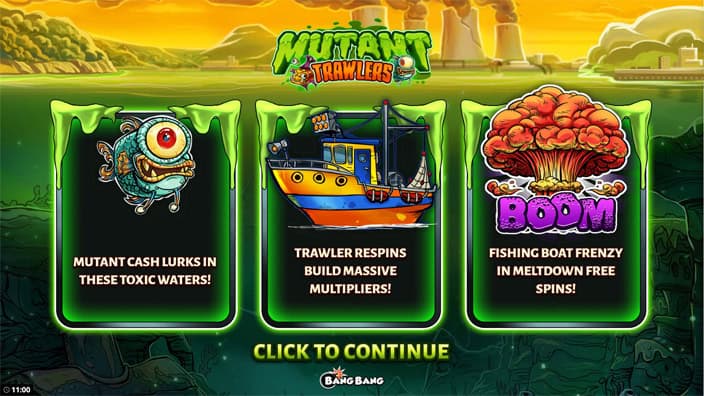 Mutant Trawlers slot features