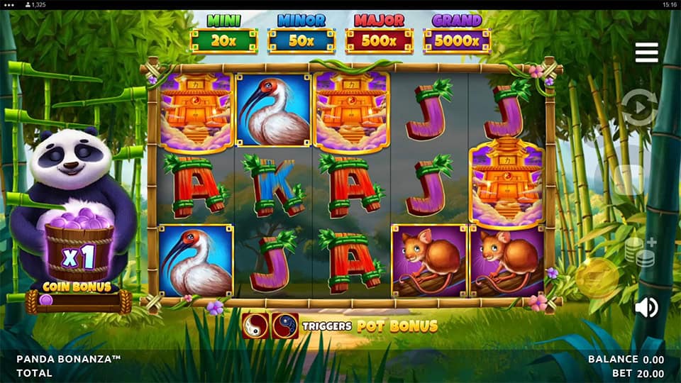 Panda Bonanza slot free spins