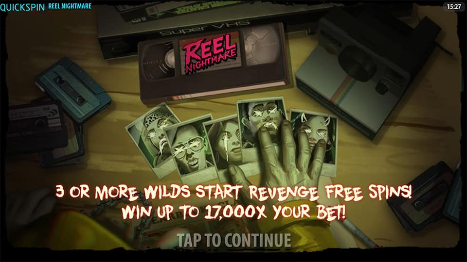 Reel Nightmare slot features