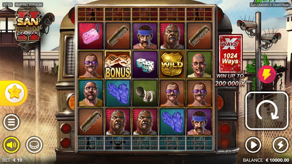 San Quentin 2 Death Row slot