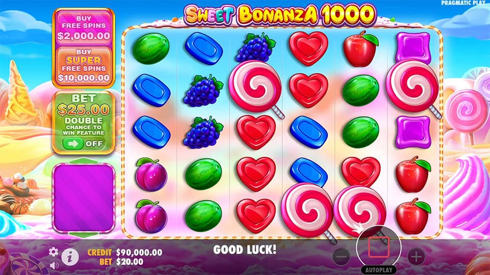 Sweet Bonanza 1000 slot free spins