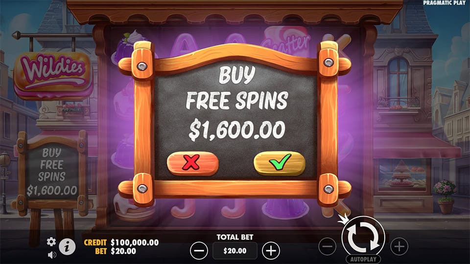 Wildies slot bonus buy