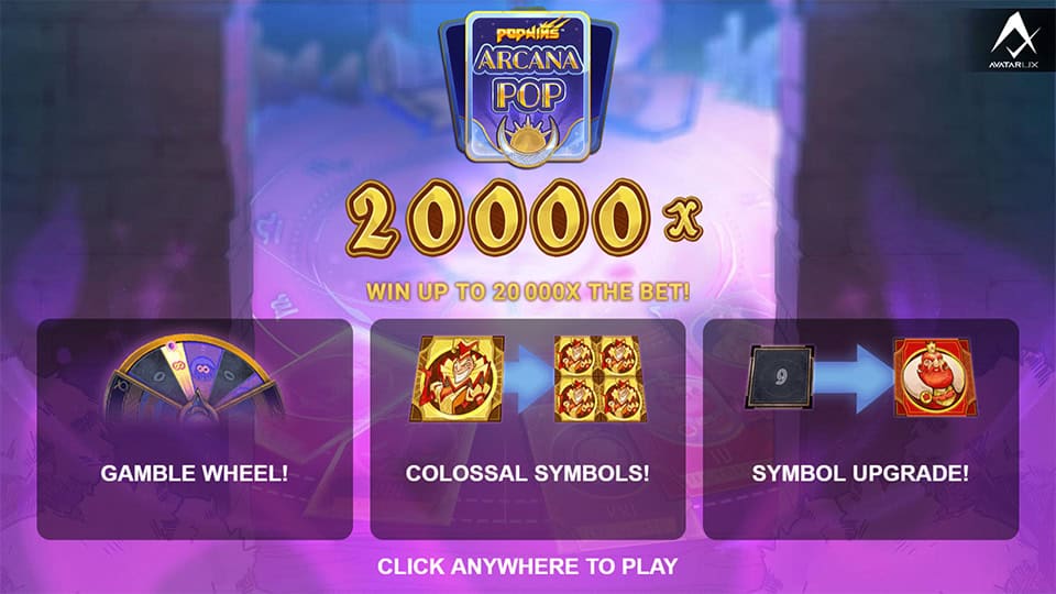 ArcanaPop slot features