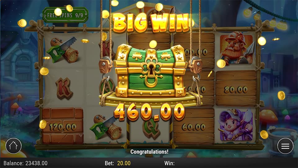 Buildin Bucks slot big win