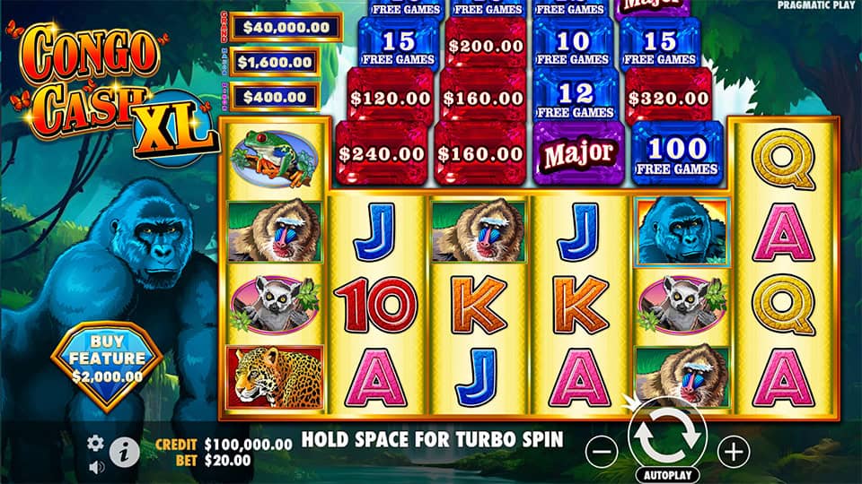 Congo Cash XL slot