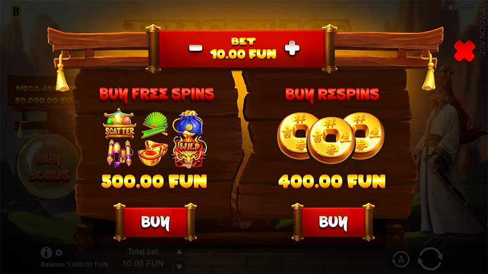 Dragon Age Hold Win slot bonus buy