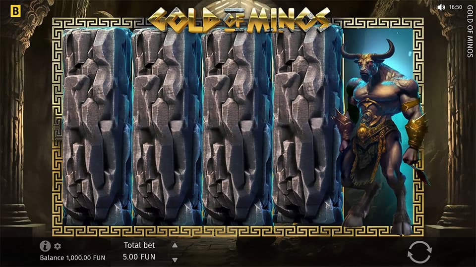 Gold of Minos slot free spins