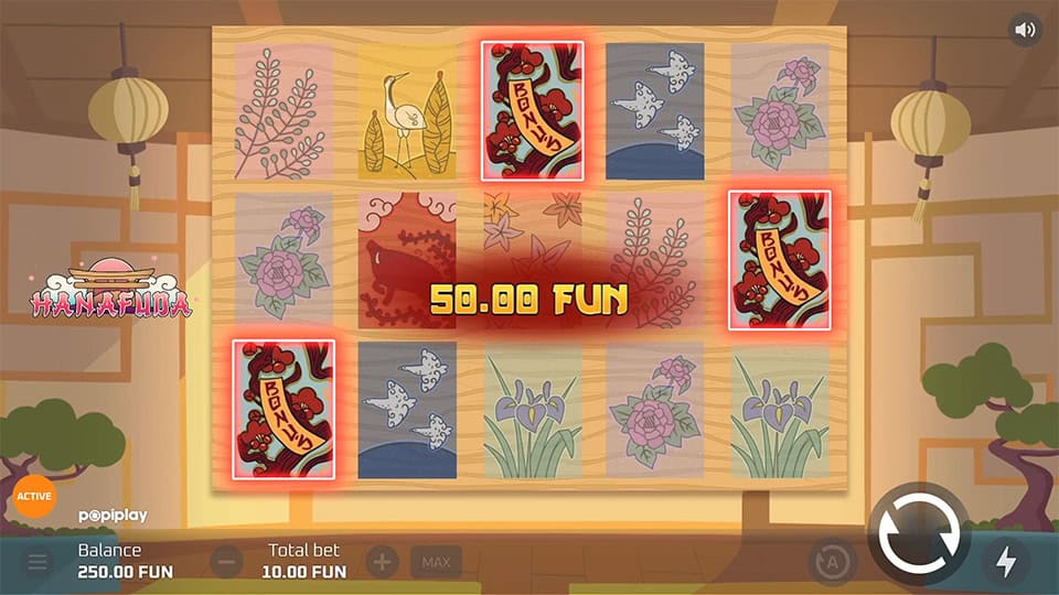 Hanafuda slot free spins