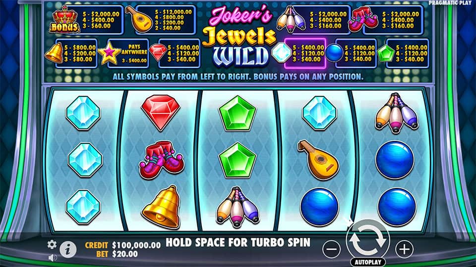 Jokers Jewels Wild slot