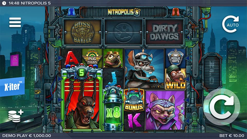 Nitropolis 5 slot