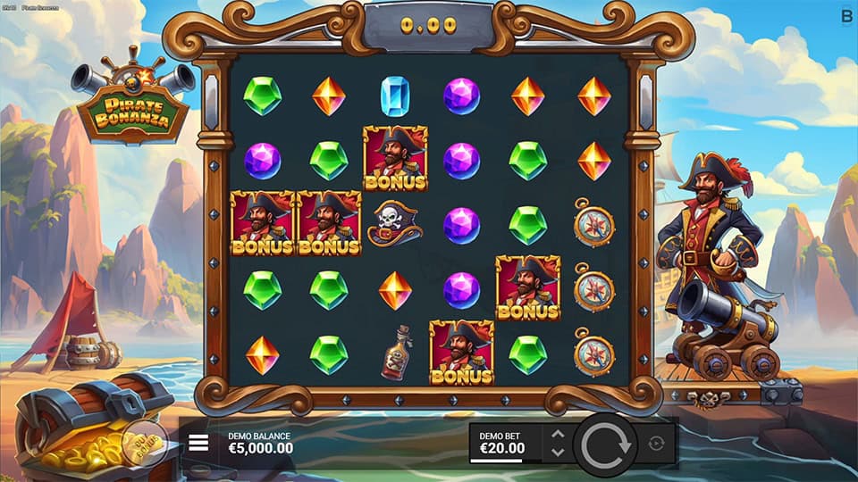 Pirate Bonanza slot free spins