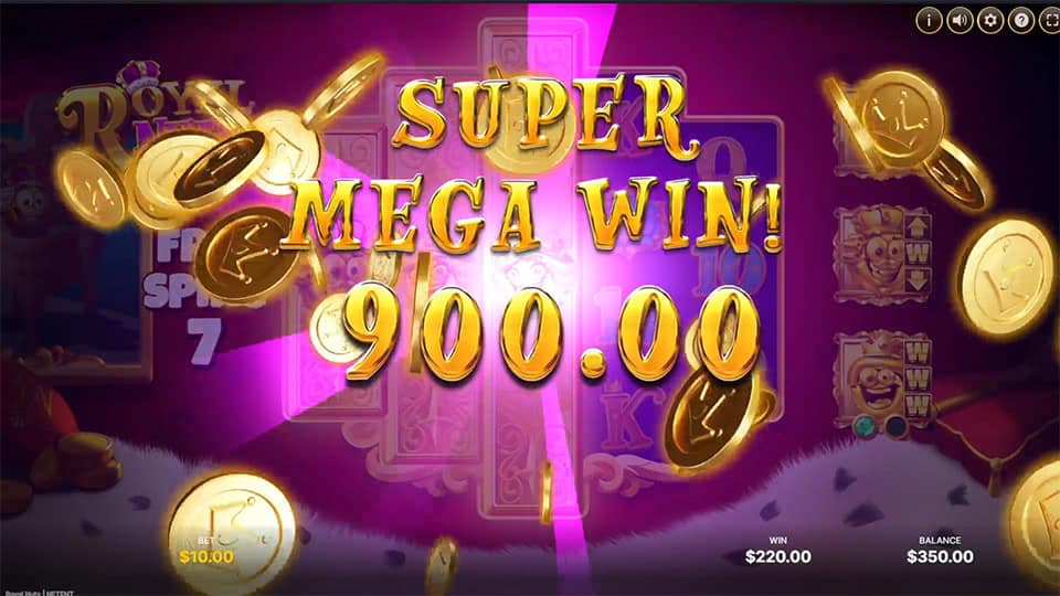 Royal Nuts slot big win