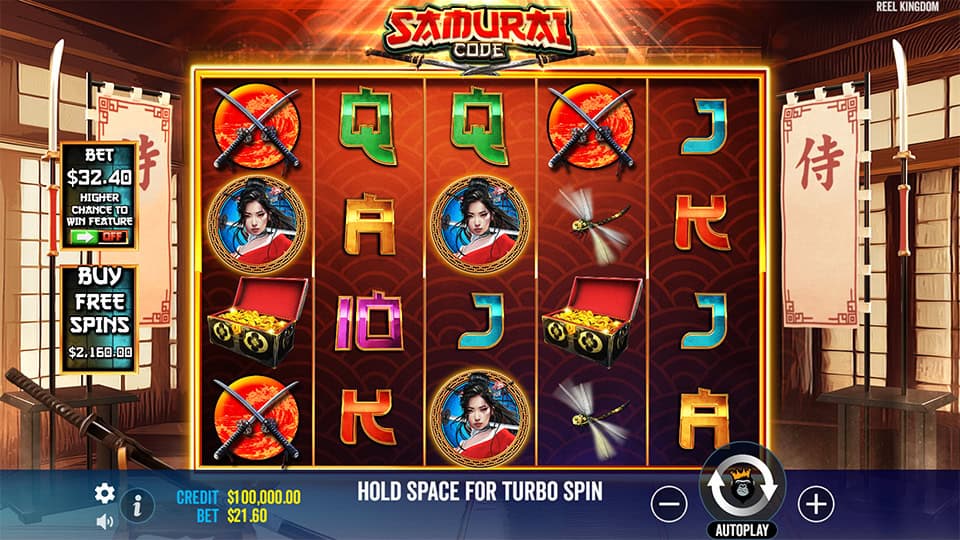 Samurai Code slot