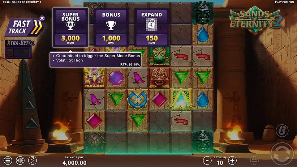 Sands of Eternity 2 slot bonus buy