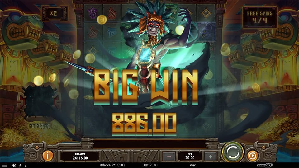 Temple of Tollan slot big win