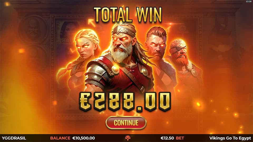 Vikings Go To Egypt Wild Fight slot big win