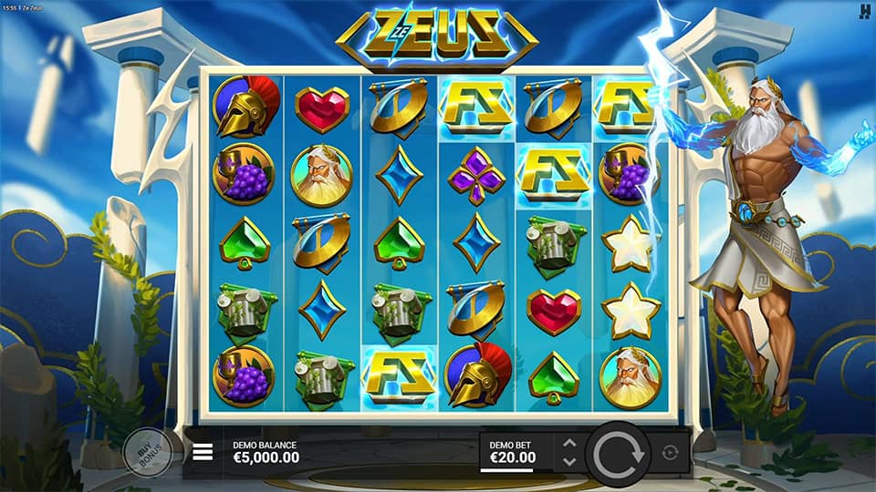 Ze Zeus slot free spins