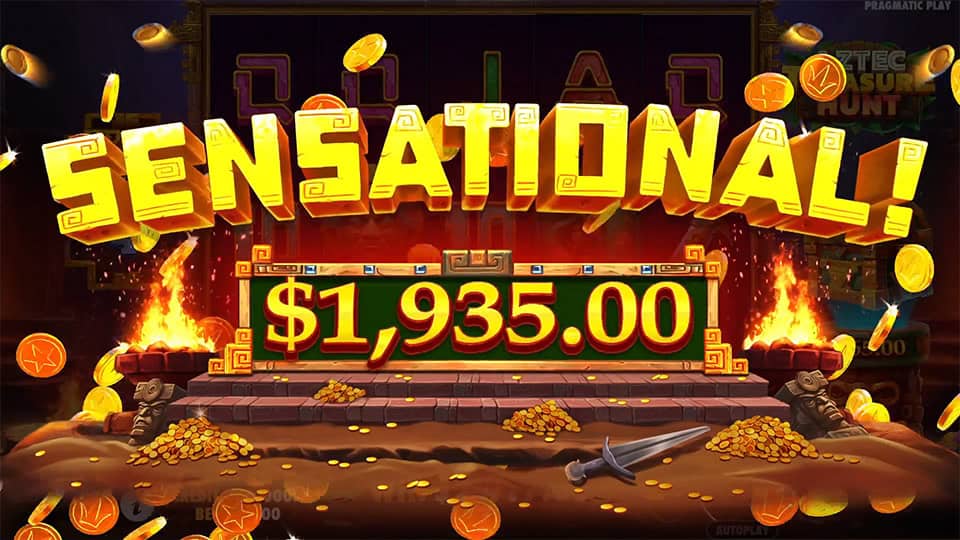 Aztec Treasure Hunt slot big win