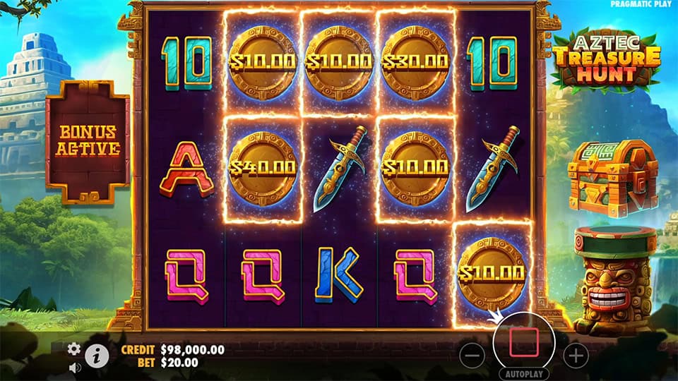 Aztec Treasure Hunt slot free spins