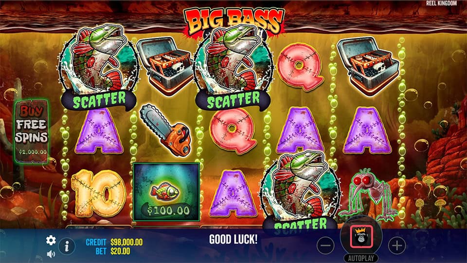 Big Bass Halloween 2 slot free spins