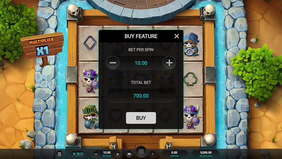 Bone Riders slot bonus buy