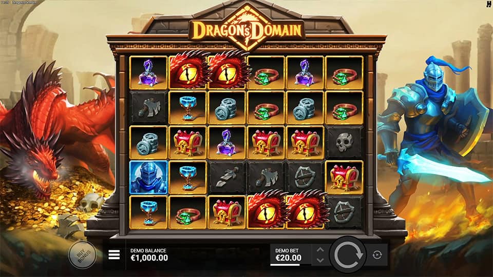 Dragons Domain slot free spins