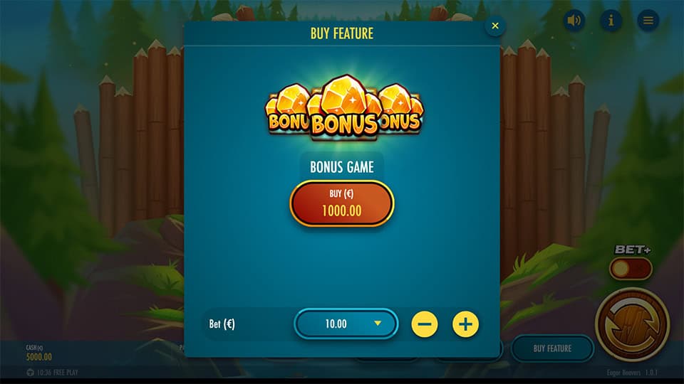 Eager Beavers slot bonus buy