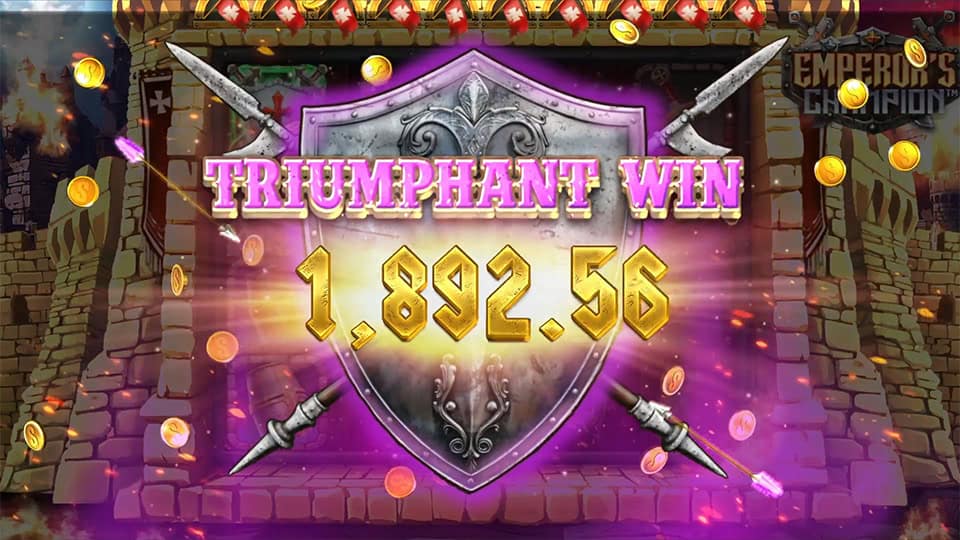 Emperors Champion slot big win